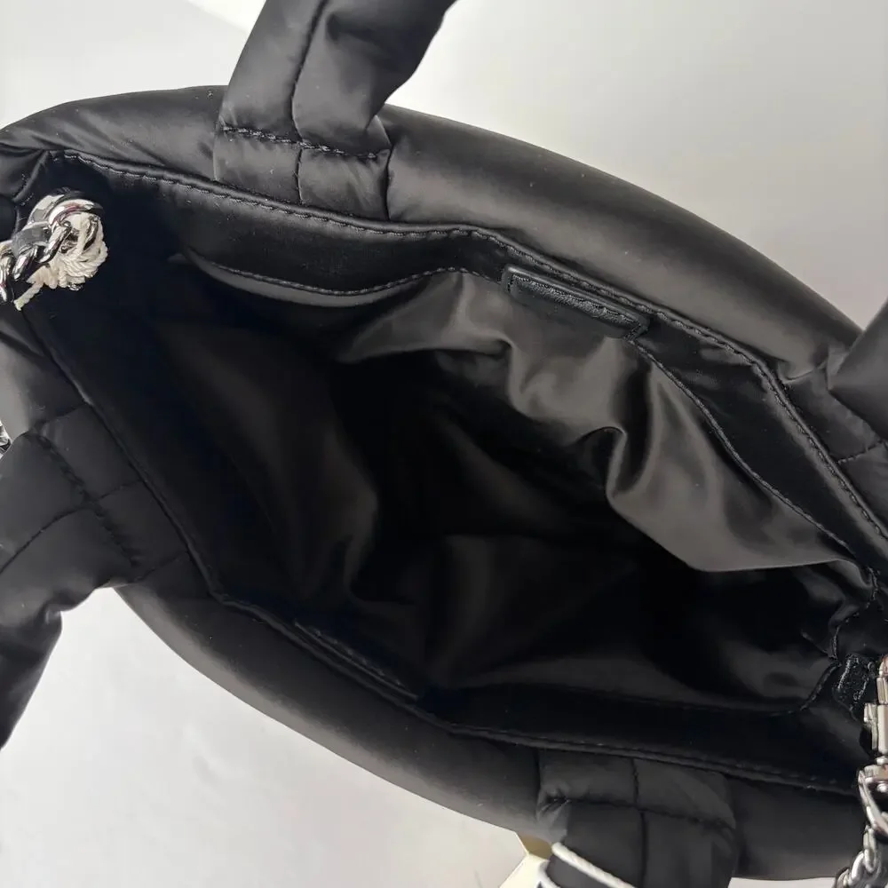 Tory Burch Mini Britten Puffer Tote with Chain